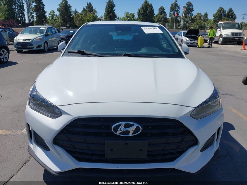 2020 Hyundai Veloster 2.0 VIN: KMHTG6AFXLU026841 Lot: 45495408