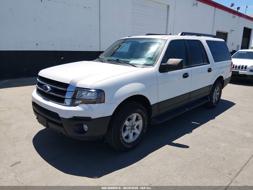 Vin: 1fmjk1gt7gef46565, lot: 45993615, ford expedition el xl 20162