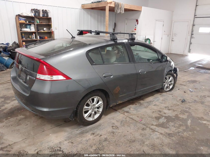 Vin: jhmze2h70as002504, lot: 45993670, honda insight ex 20104
