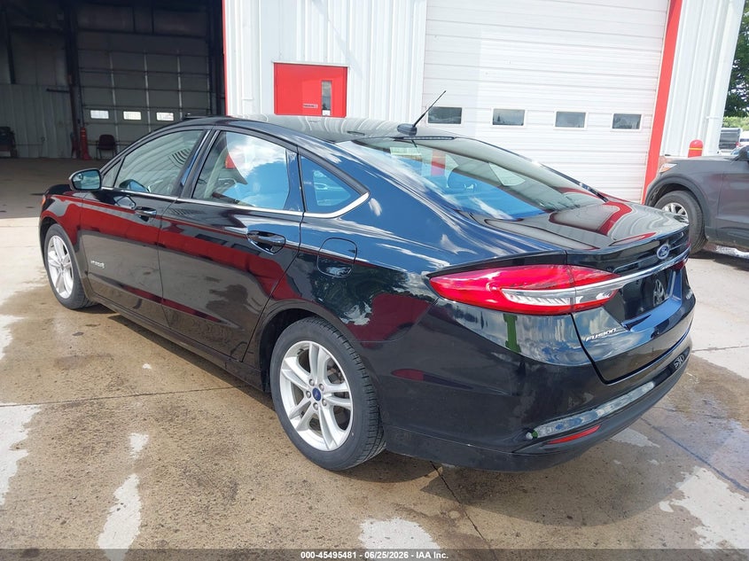 Vin: 3fa6p0uu4jr278779, lot: 45993678, ford fusion hybrid s 20183