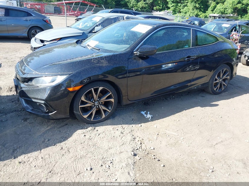 2019 HONDA CIVIC COUPE 2.0L I-4 DOHC, VVT, 158HP