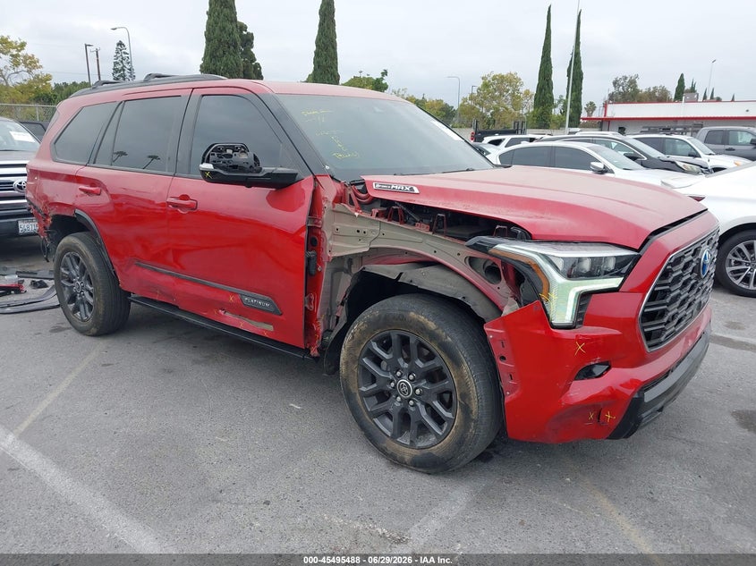 Vin: 7svaaaba4px011734, lot: 45993685, toyota sequoia platinum 2023 img_1