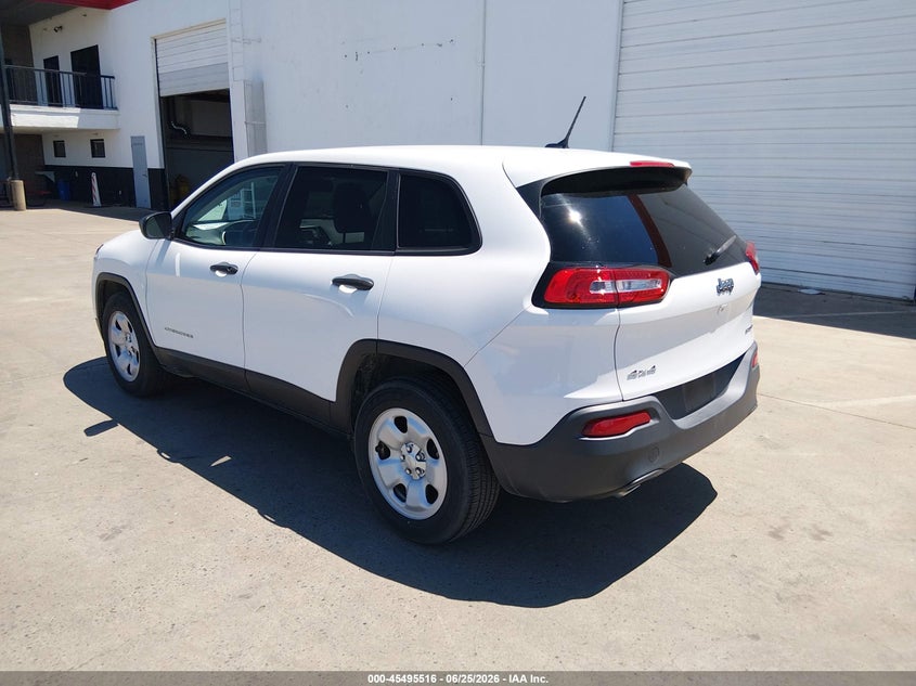 2016 JEEP CHEROKEE auction photo 3