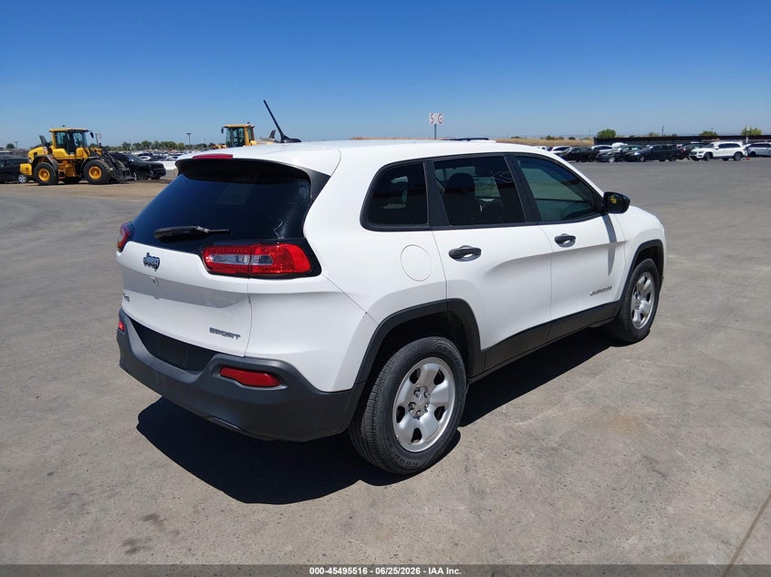 2016 JEEP CHEROKEE auction photo 4