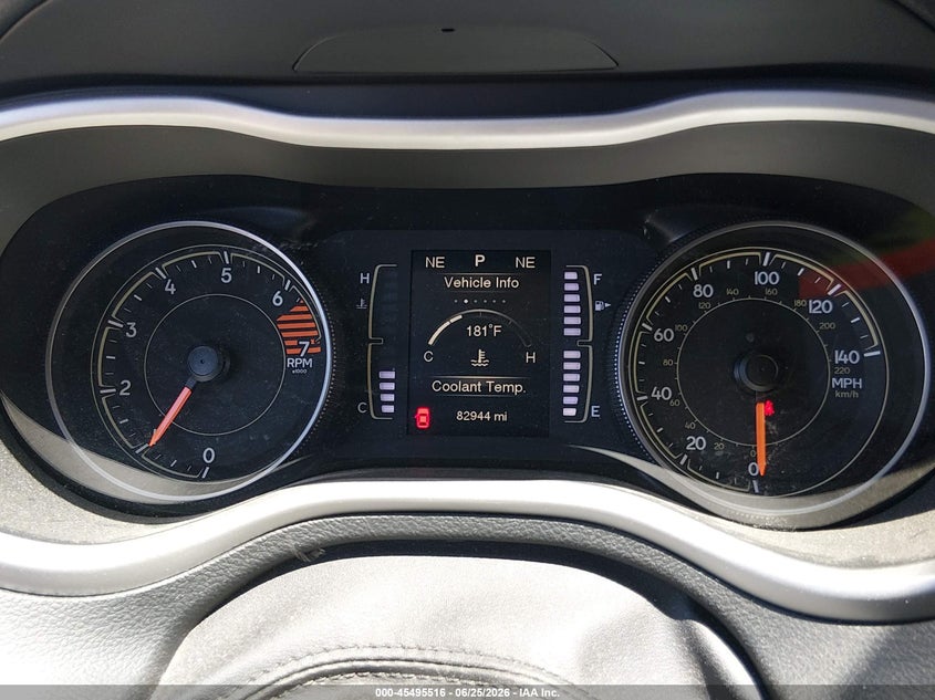 2016 JEEP CHEROKEE auction photo 7