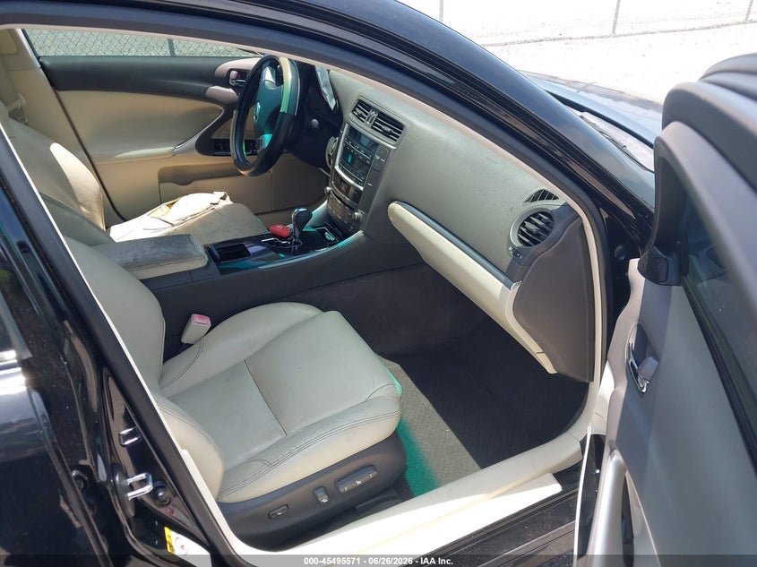 2012 LEXUS IS 250 auction photo 5