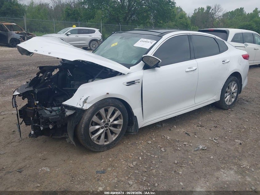 Vin: 5xxgu4l35gg096913, lot: 45993771, kia optima ex 20162