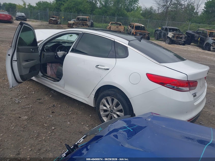 Vin: 5xxgu4l35gg096913, lot: 45993771, kia optima ex 20163
