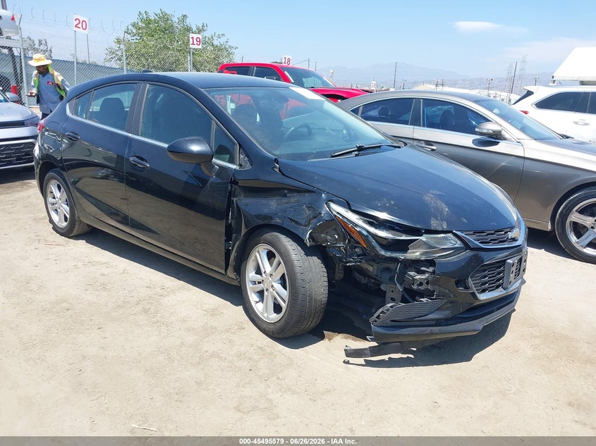 2017 Chevrolet Cruze Lt Auto VIN 3G1BE6SM3HS592892