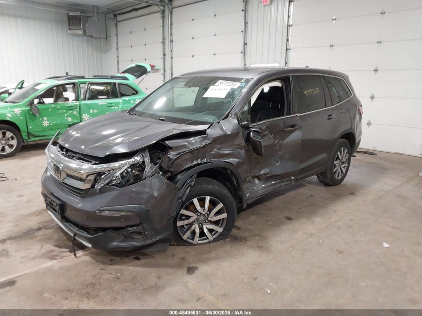 Vin: 5fnyf6h50lb010179, lot: 45993828, honda pilot awd ex-l 20202