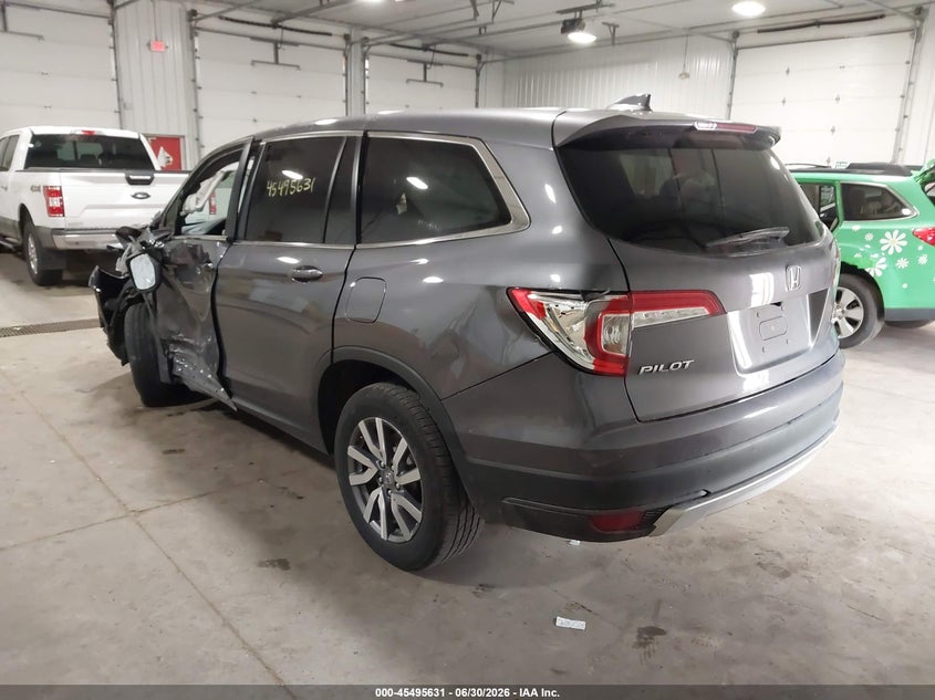 Vin: 5fnyf6h50lb010179, lot: 45993828, honda pilot awd ex-l 20203