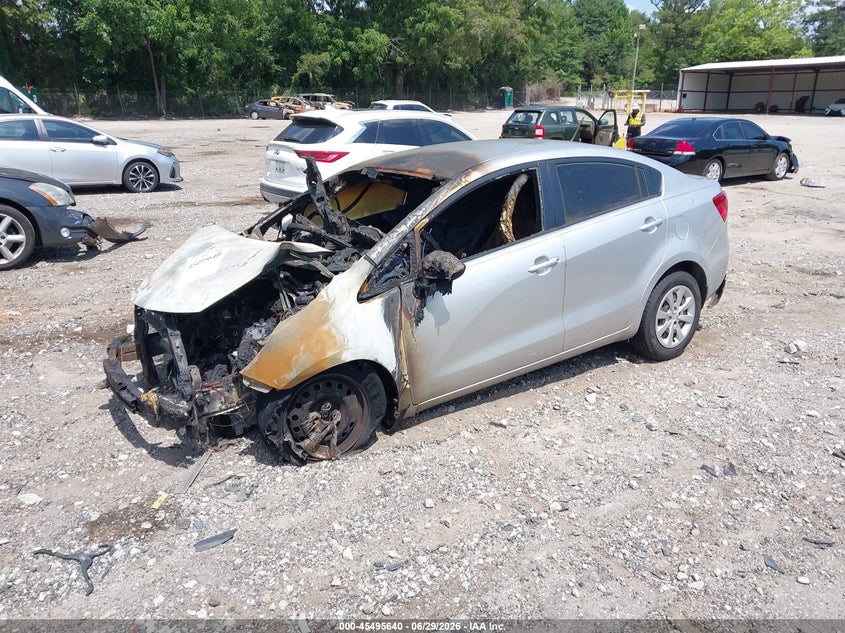 2013 KIA RIO SEDAN 1.6L I-4 DI, DOHC, VVT, 138HP