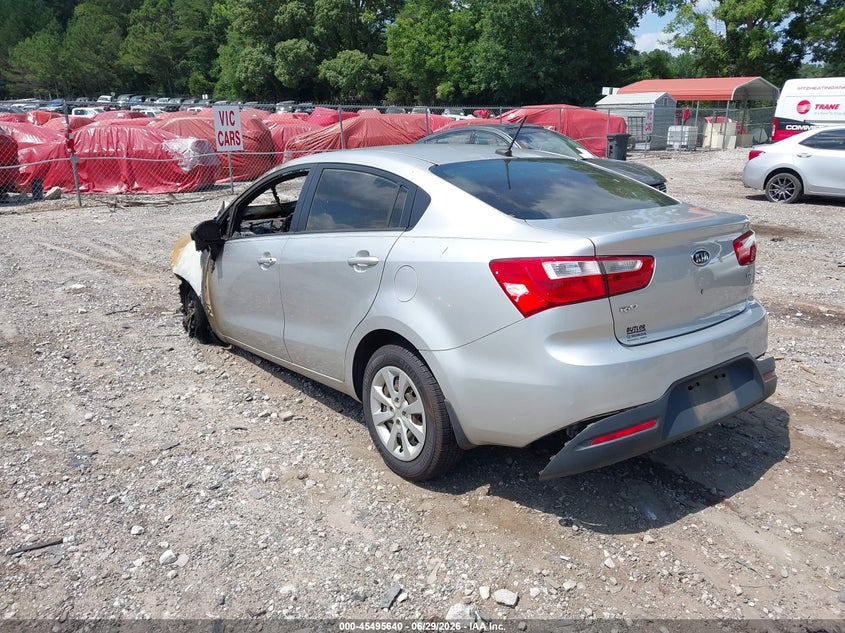 2013 KIA RIO SEDAN 1.6L I-4 DI, DOHC, VVT, 138HP