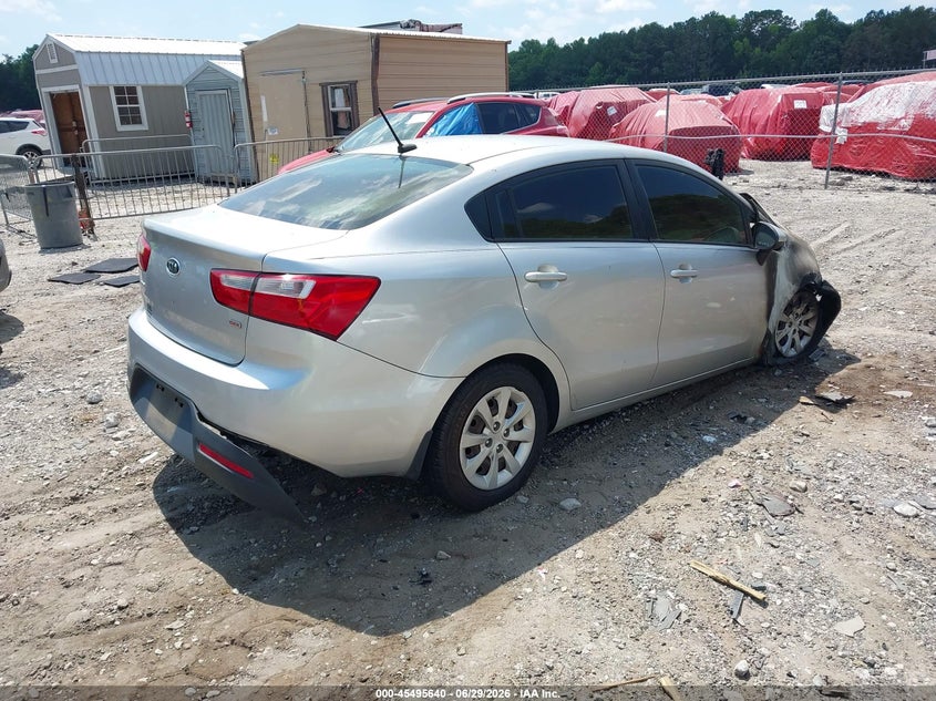 2013 KIA RIO SEDAN 1.6L I-4 DI, DOHC, VVT, 138HP