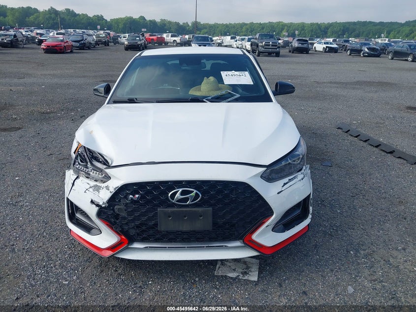 2021 Hyundai Veloster N VIN: KMHT36AH8MU010443 Lot: 45495642