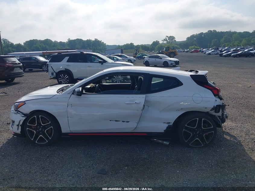 2021 Hyundai Veloster N VIN: KMHT36AH8MU010443 Lot: 45495642