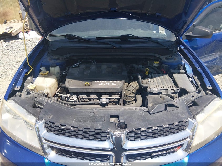 2012 Dodge Avenger Se VIN: 1C3CDZAB8CN265511 Lot: 45495643