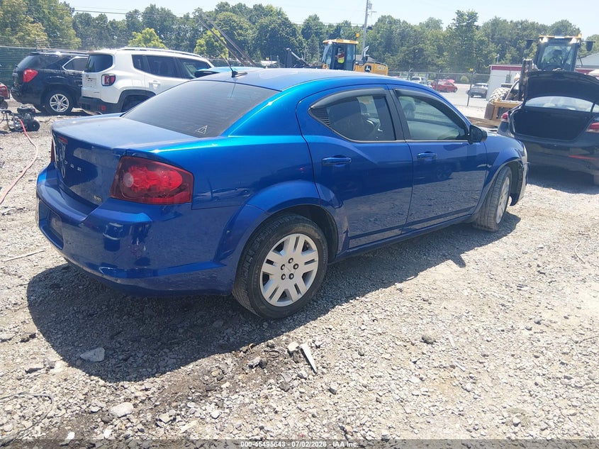 2012 DODGE AVENGER auction photo 4