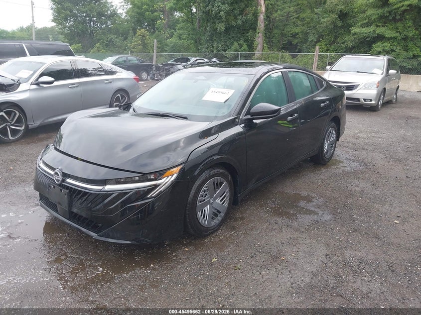 2026 Nissan Sentra S, Front End, IAAI, VIN 3N1AB9BV1TY215590 — photo 2