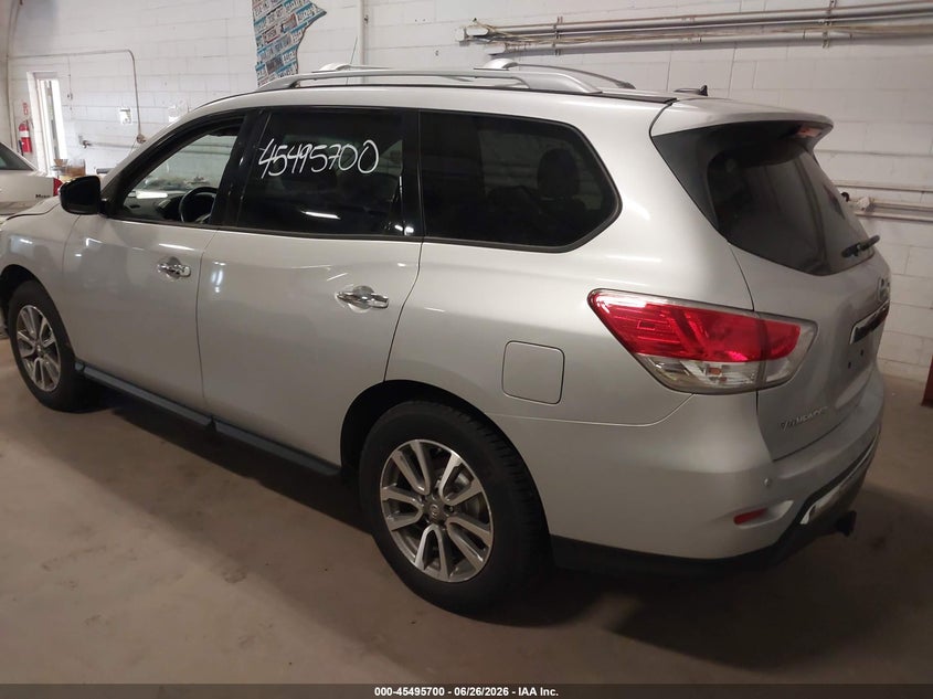Vin: 5n1ar2mm3dc662352, lot: 45993897, nissan pathfinder platinum/s/sl/sv 20133