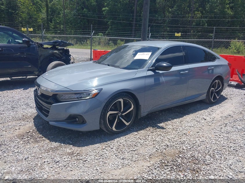 2022 HONDA ACCORD auction photo 2