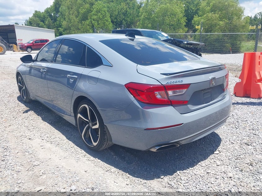 2022 HONDA ACCORD auction photo 3
