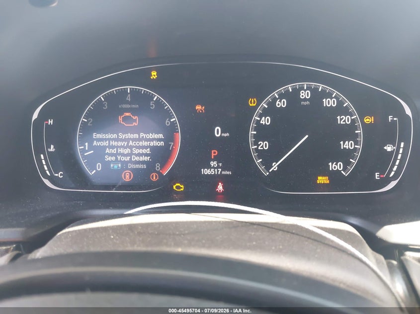 2022 HONDA ACCORD auction photo 7