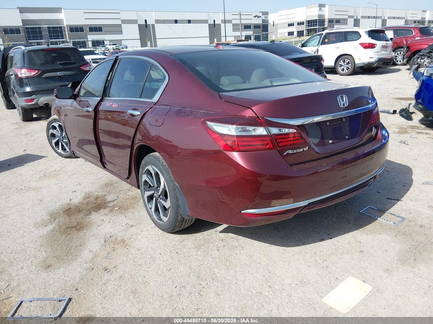 2016 HONDA ACCORD auction photo 3