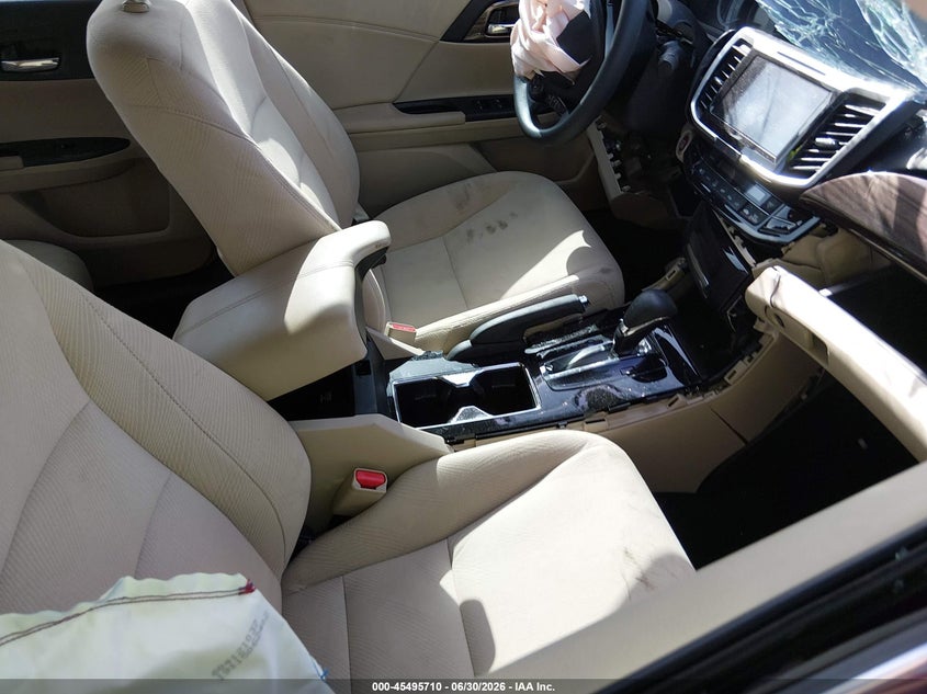 2016 HONDA ACCORD auction photo 5