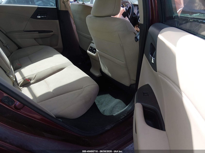 2016 HONDA ACCORD auction photo 8