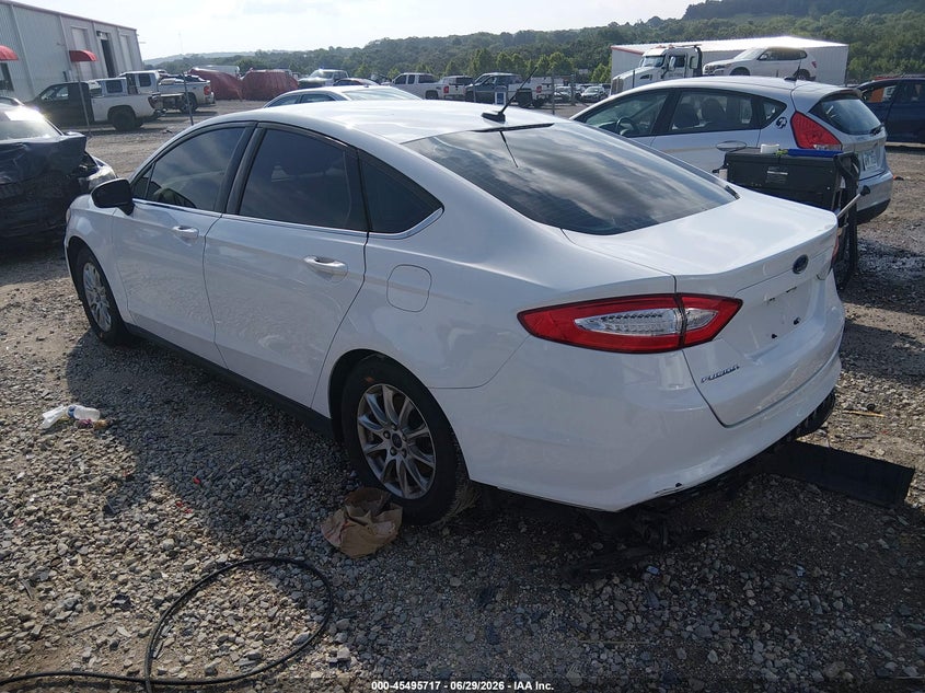 2016 FORD FUSION auction photo 3