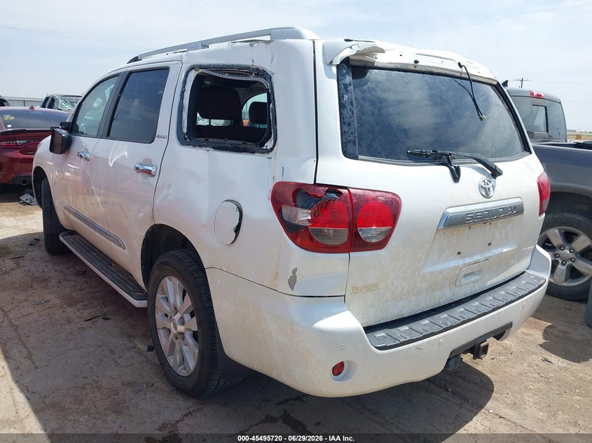 Vin: 5tddy5g10js159668, lot: 45993917, toyota sequoia platinum 20183