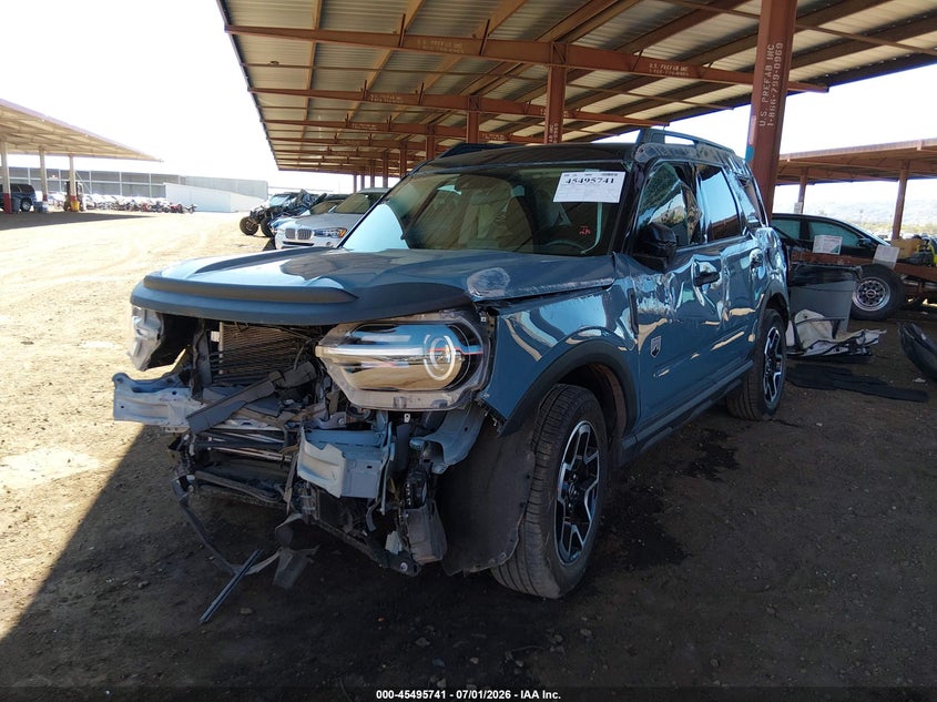 2021 Ford Bronco Sport Big Bend 3FMCR9B68MRA24363 photo 1