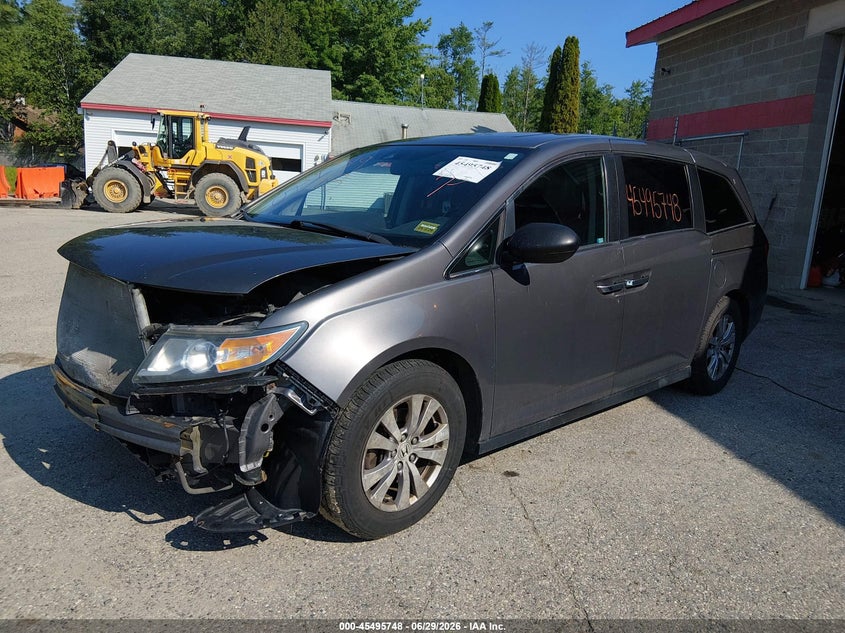 2016 HONDA ODYSSEY auction photo 2