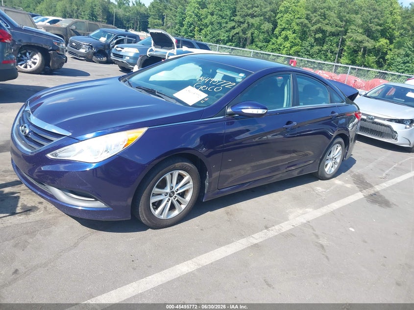 HYUNDAI SONATA 2014 VIN 5NPEB4AC9EH910157