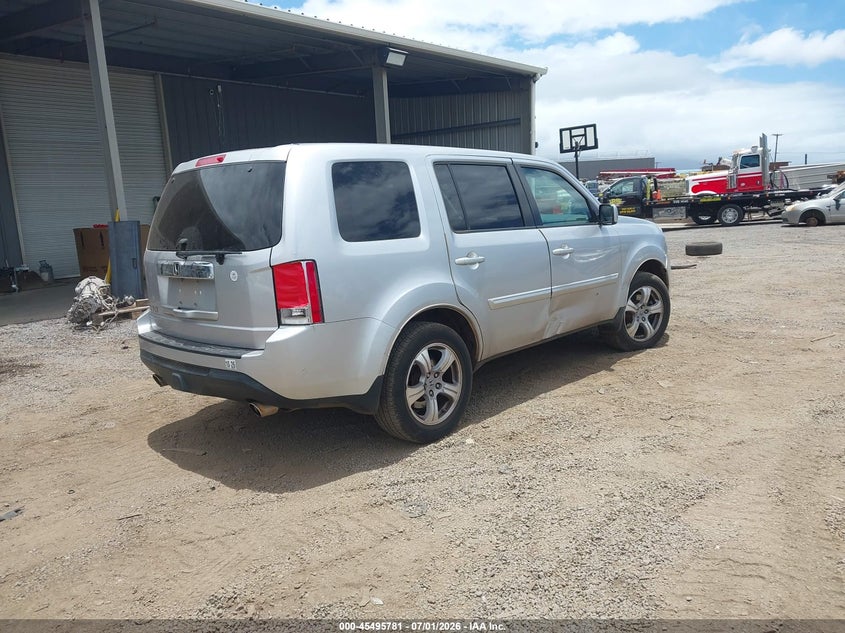 Vin: 5fnyf3h52eb014090, lot: 45993979, honda pilot ex-l 20144