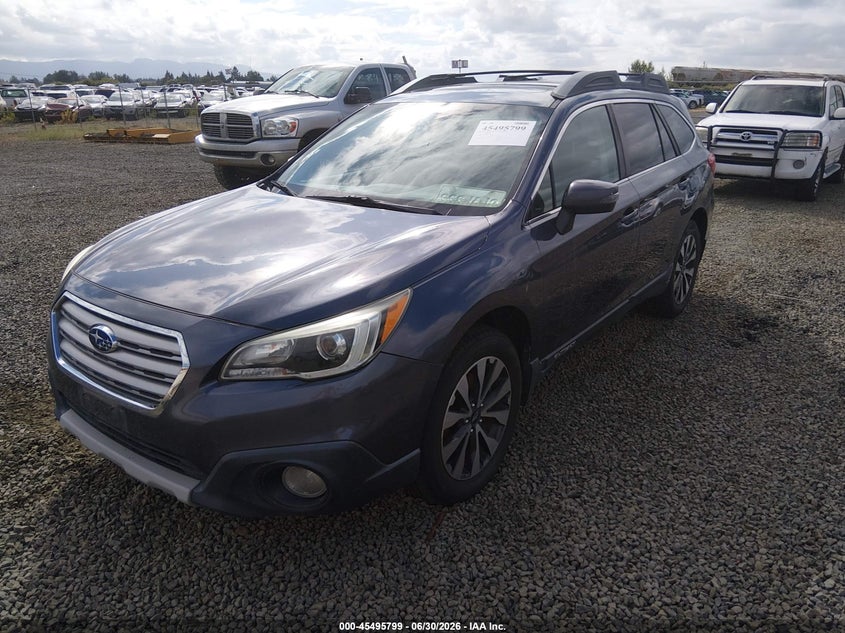 Vin: 4s4bsanc1g3217119, lot: 45993997, subaru outback 2.5i limited 20162