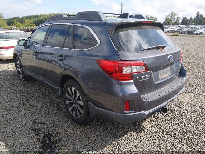 Vin: 4s4bsanc1g3217119, lot: 45993997, subaru outback 2.5i limited 20163