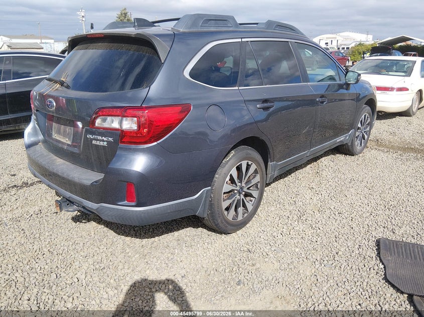 Vin: 4s4bsanc1g3217119, lot: 45993997, subaru outback 2.5i limited 20164