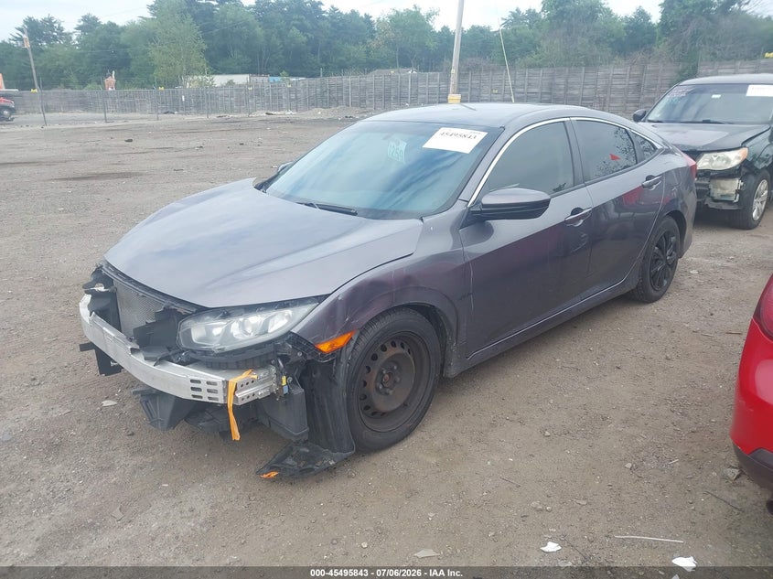2018 Honda Civic Lx 19XFC2F58JE201833 photo 1