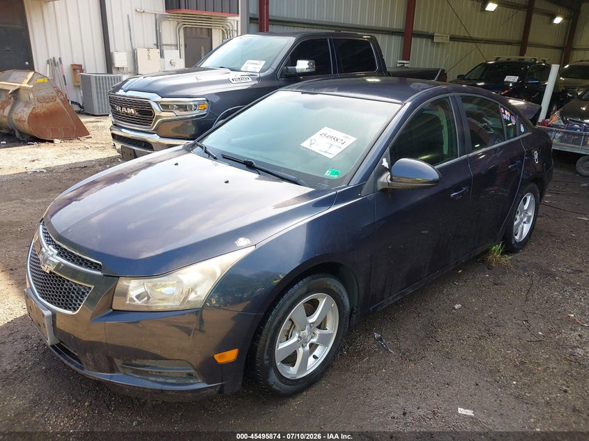 2014 Chevrolet Cruze, Удар ззаду, IAAI, VIN 1G1PC5SB6E7376629 — фото 2