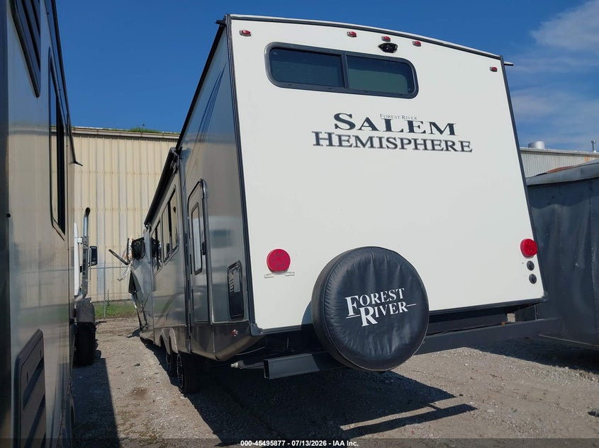 2021 FOREST RIVER SALEM LAMINATED TOWA auction photo 3