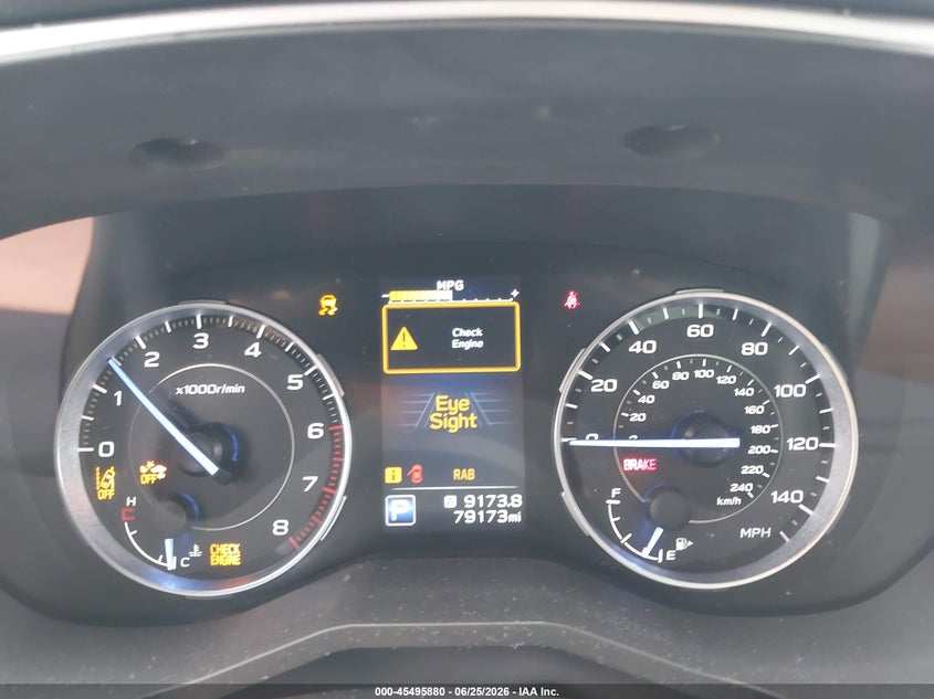 2020 Subaru Ascent Touring VIN: 4S4WMARD7L3470244 Lot: 45495880