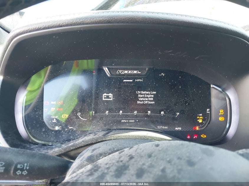RAM 1500 2026 VIN 1C6SRFLP7TN202245