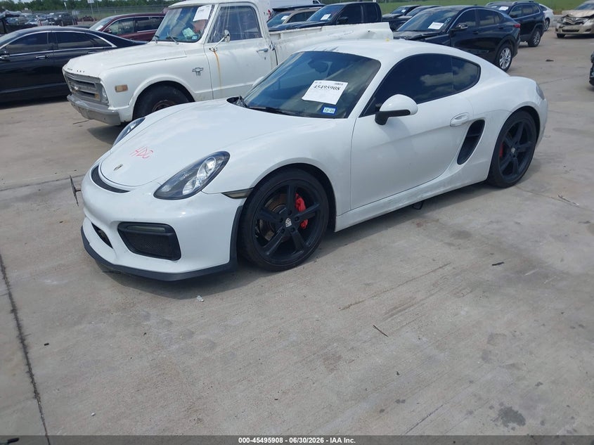 2015 PORSCHE CAYMAN auction photo 2
