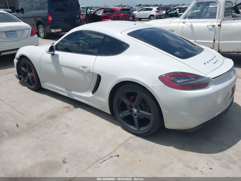 2015 PORSCHE CAYMAN auction photo 3