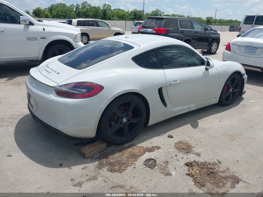 2015 PORSCHE CAYMAN auction photo 4