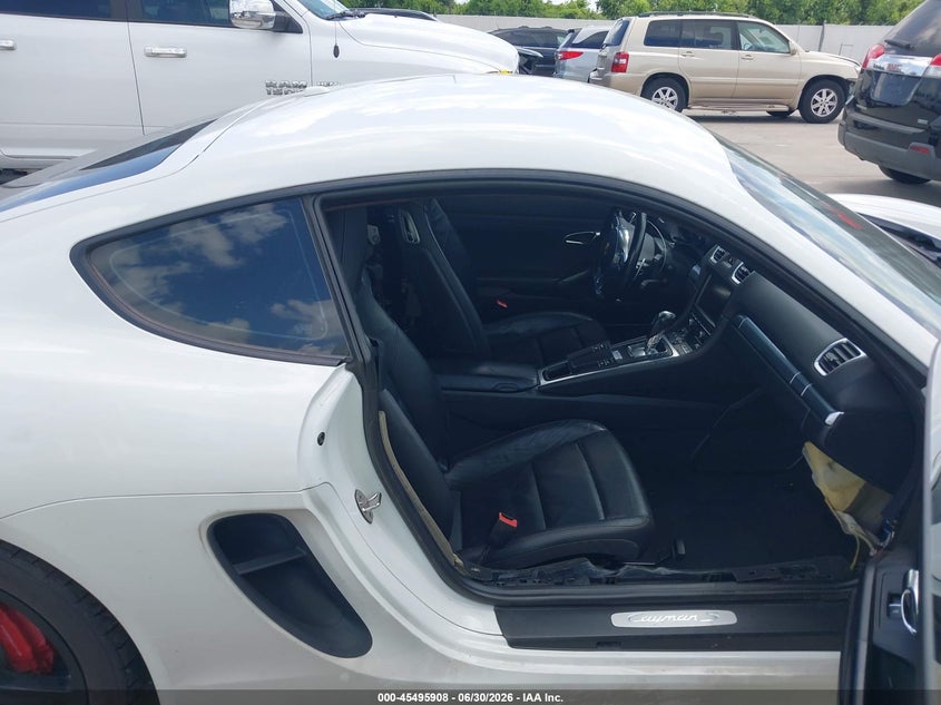 2015 PORSCHE CAYMAN auction photo 5