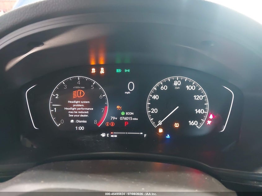 2022 Honda Civic Sport VIN: 2HGFE2F54NH599998 Lot: 45495924