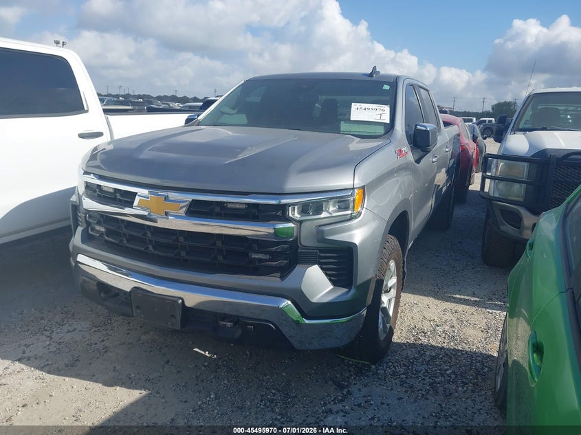 2023 Chevrolet Silverado 1500 4wd  Standard Bed Lt 3GCUDDED9PG189438 photo 1
